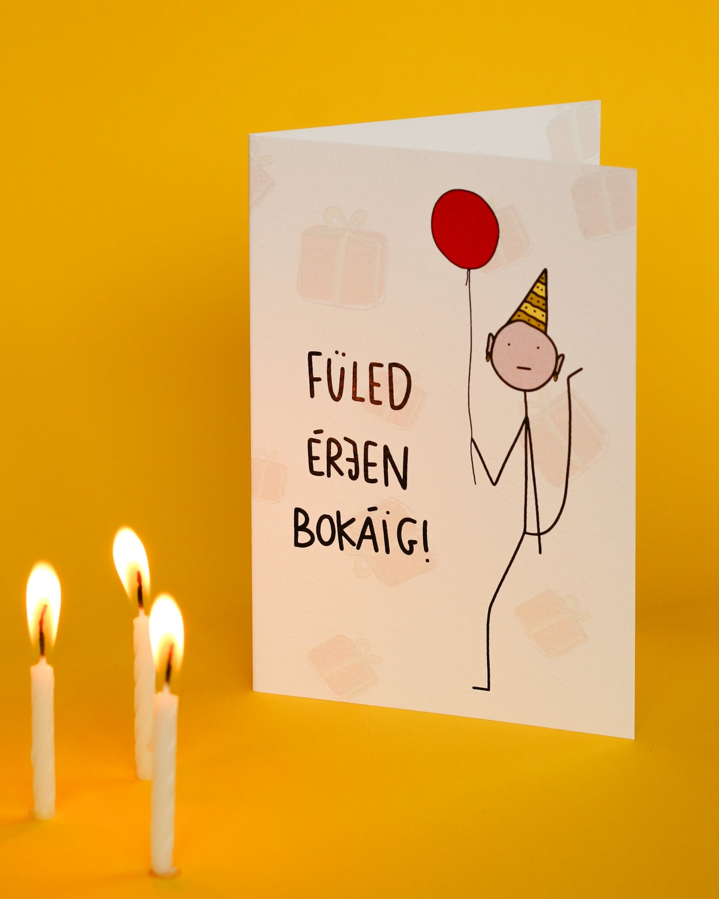 füled érjen bokáig #2 képeslap