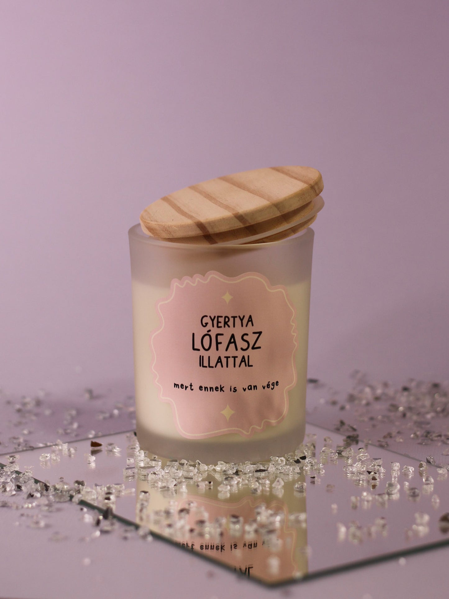 gyertya lófasz illattal