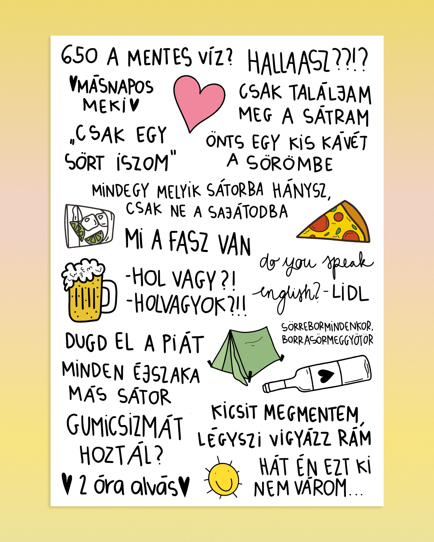 fesztivállatok tetkó csomag