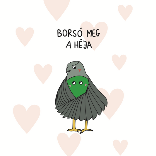borsó meg a héja poszter
